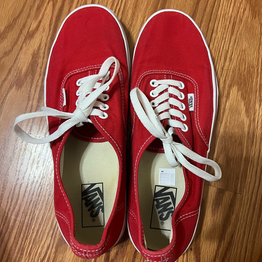 Red classic vans